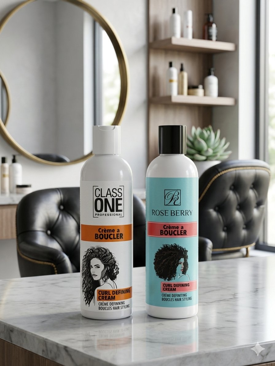 Class One Rose Berry Curl Defining Cream crema capelli ricci barber Monselice