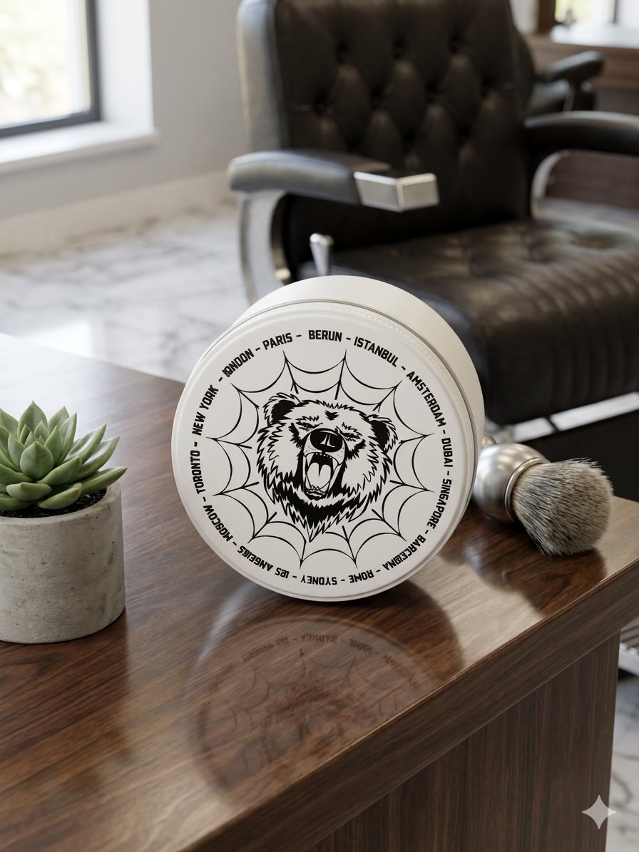 Pomade Bear tenuta forte capelli uomo El Barbero Monselice
